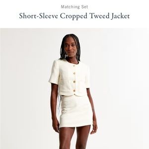 NWT ABERCROMBIE TWEED JACKET